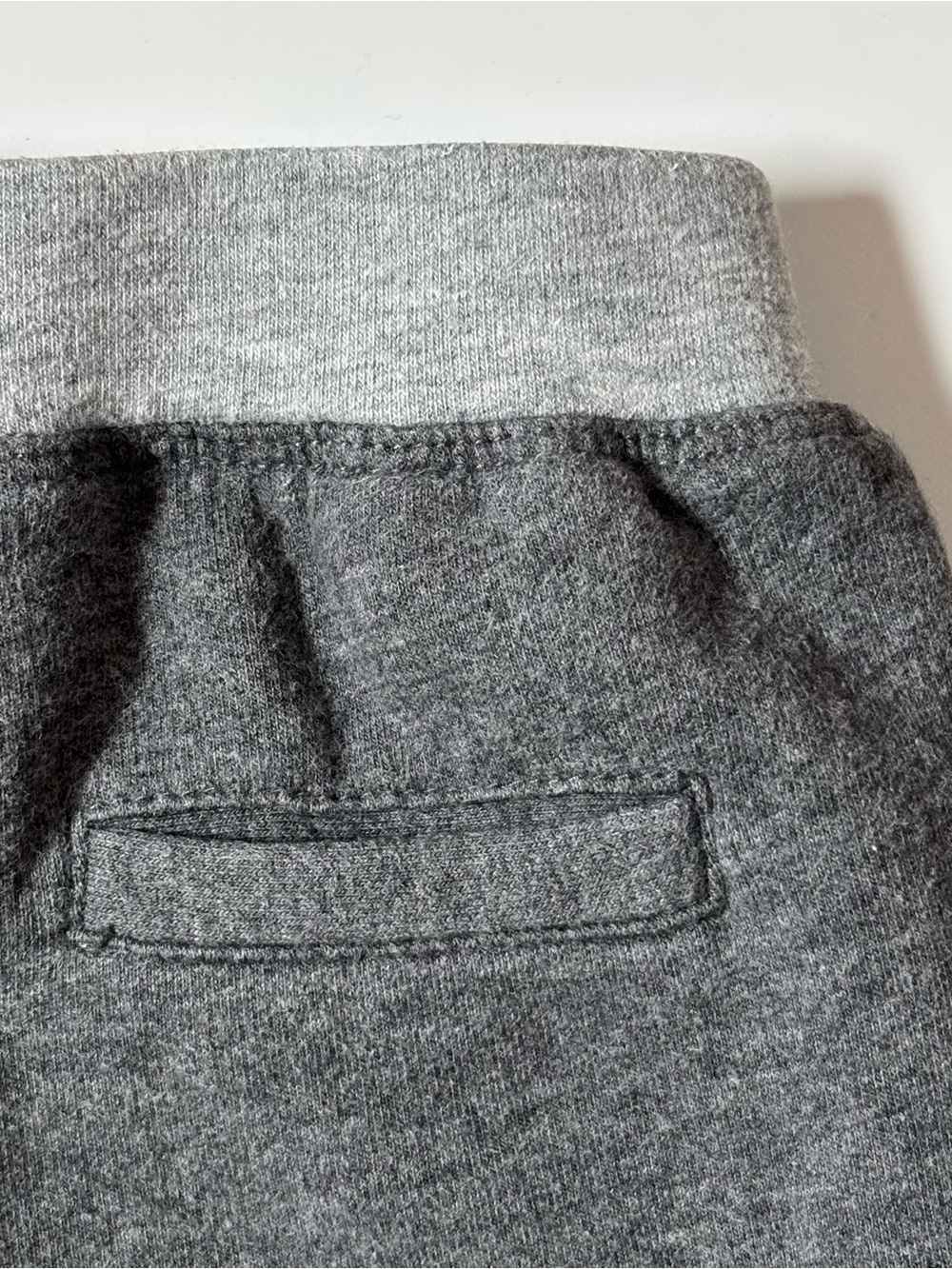 Emporio Armani Baby Boys Grey Two-Tone Jogger Sweatpants 12M Luxury Designer - Picture 3 of 9